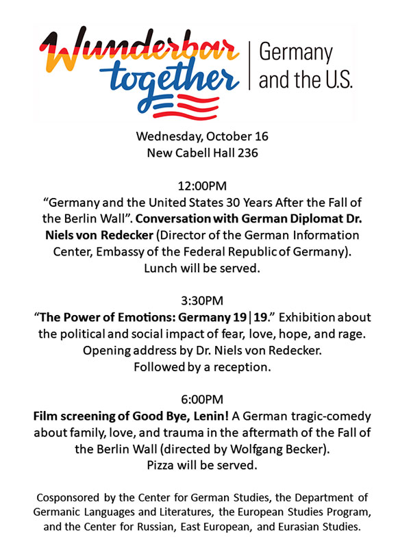 "The Power of Emotions." Exhibit Opening by Dr. Niels von Redecker (Director of the German Information Center)