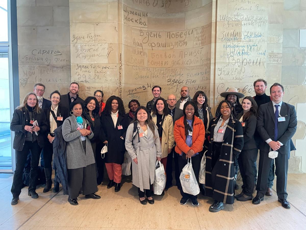 Group Photo in Bundestag